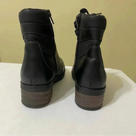 Eastland Womens Frankie Black Fashion Boots Size 6M - Picture 6 of 12